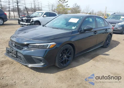 2022 Honda Civic Sport from USA, damaged, VIN 2HGFE2F58NH610307